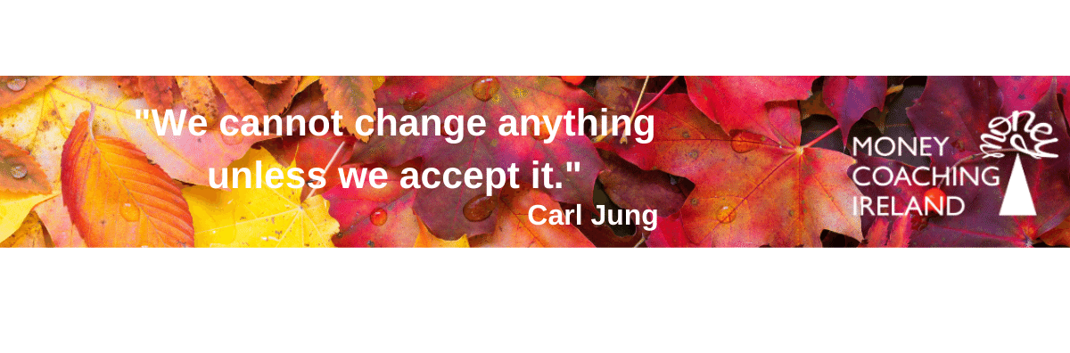 Image of Carl Jung quote "We cannot change anything unless we accept it."